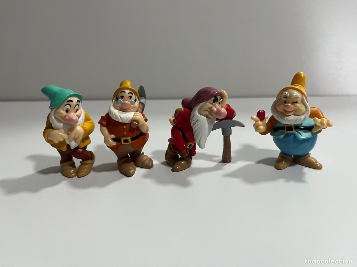 Figuras de goma y PVC: Disney 4 Enanos de Blancanieves #78, 5cm.