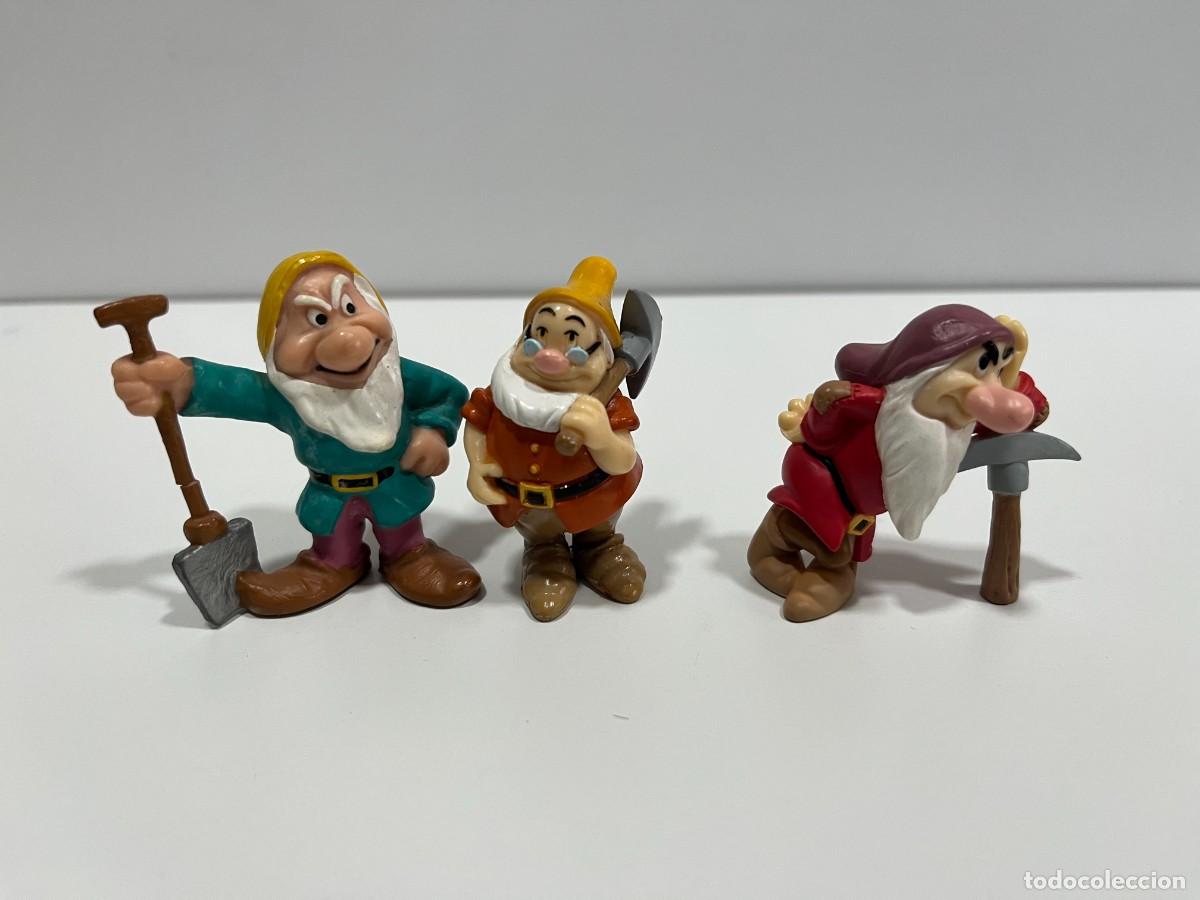 Figuras de goma y PVC: Disney 3 Enanos de Blancanieves #79, 5cm.