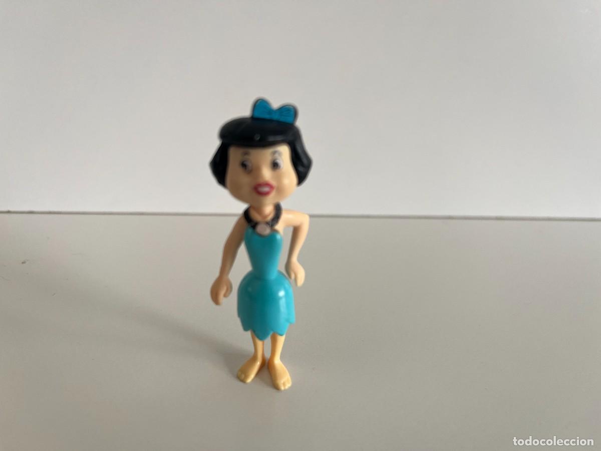 Figuras de goma Kinder: Juguete Los Picapiedras - Betty Marmol #175 (4)