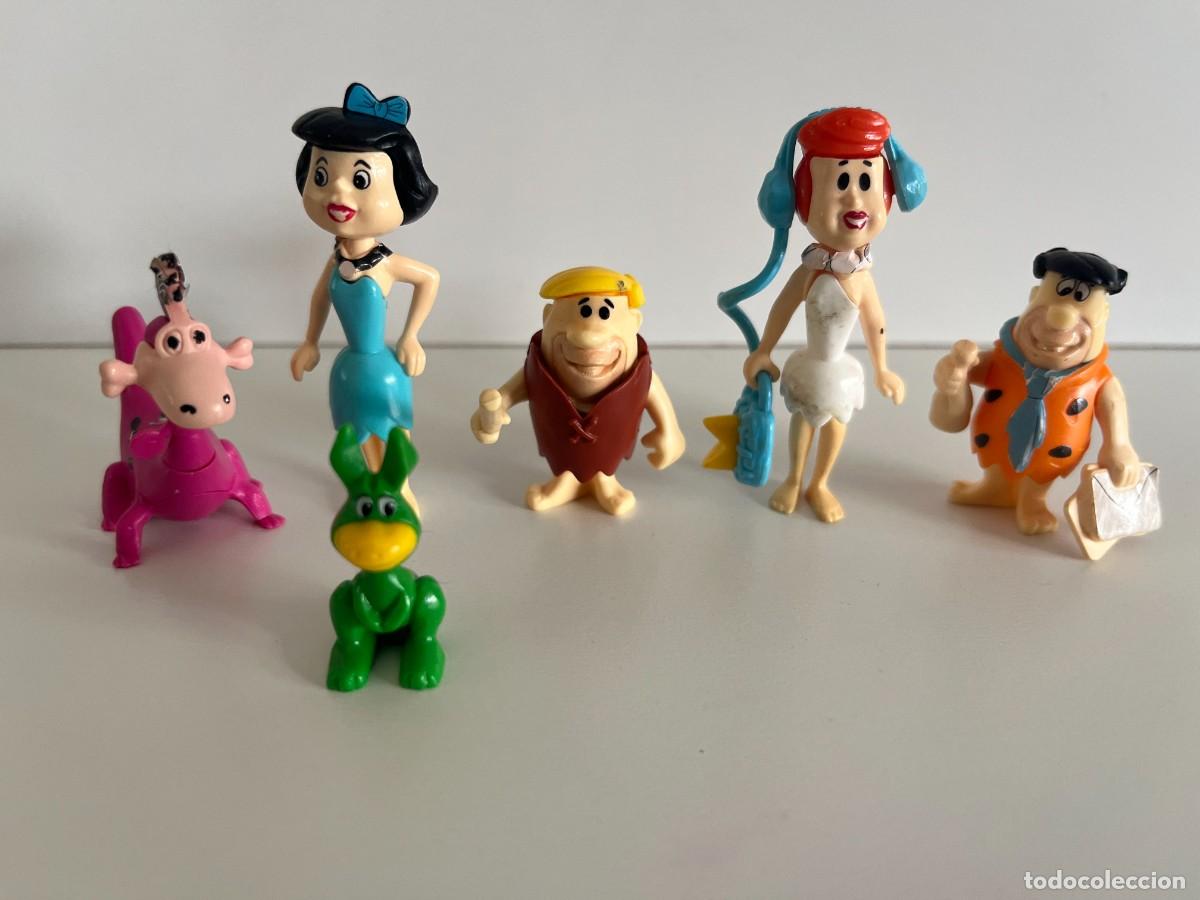 Figuras de goma Kinder: Juguete The Flintstones 6 personajes #180