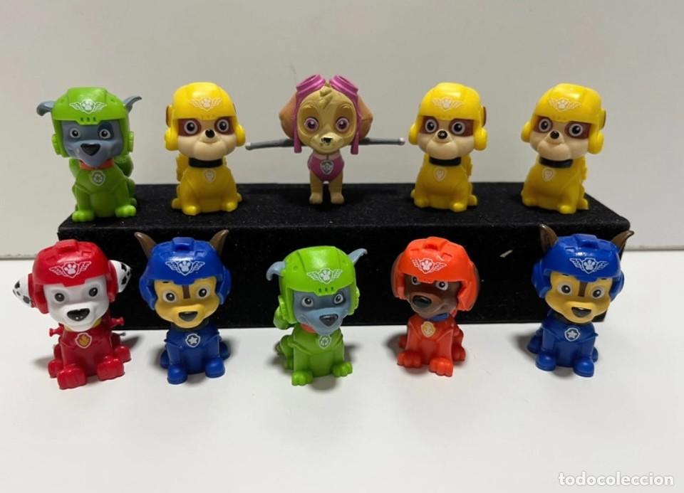 Figuras de goma y PVC: Juguete Patrulla Canina pack x 11 mascotas #95
