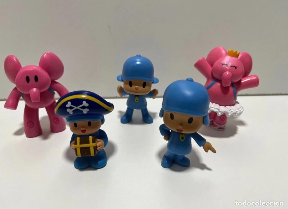 Figuras de goma y PVC: Juguete Pocoyo x 5 unidades #98