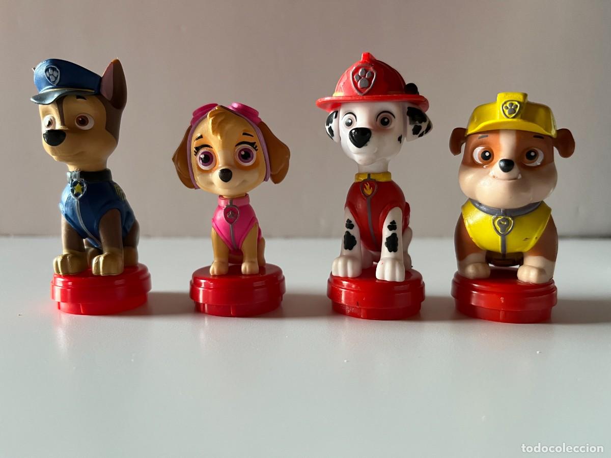 Figuras de goma y PVC: Juguete Patrulla Canina x 4 #96
