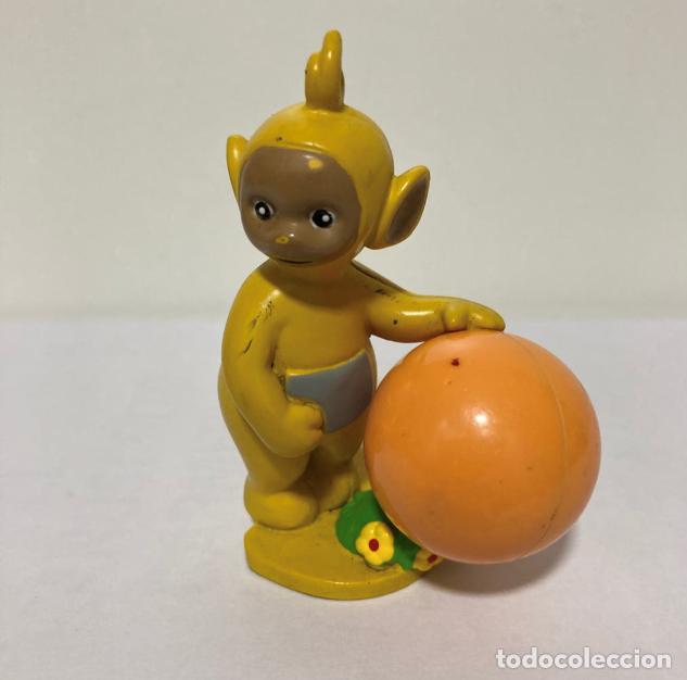 Figuras de goma y PVC: Juguete Teletubbies Laa Laa #103, 6cm.