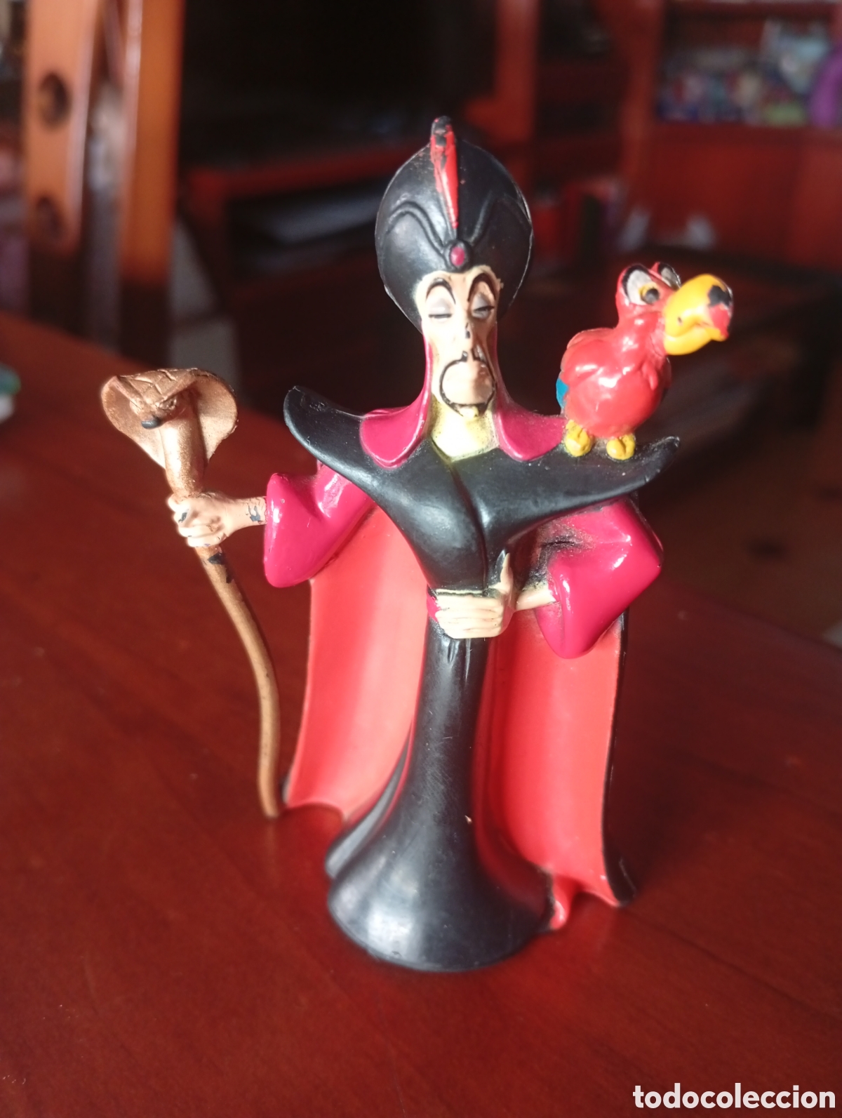 Figuras de goma y PVC: MU&Ntilde;ECO FIGURA PVC JAFAR MALO DE ALADDIN DISNEY MATTEL 1992
