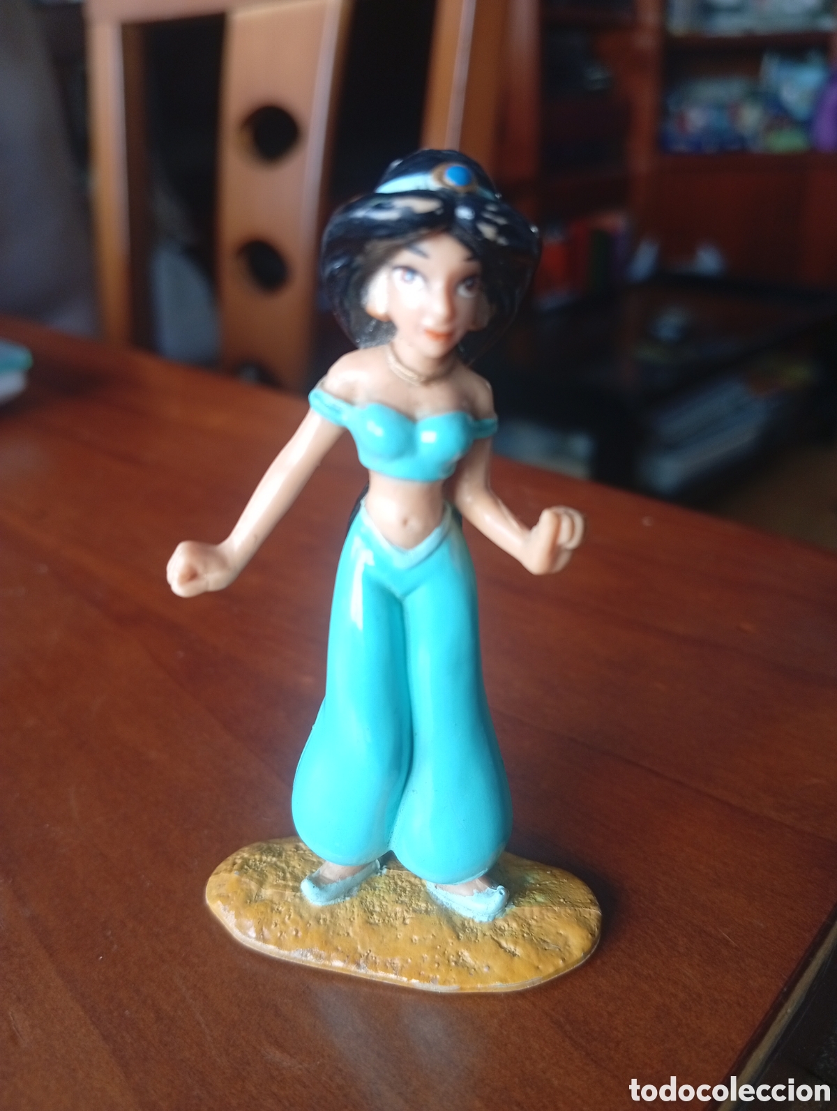 Figuras de goma y PVC: MU&Ntilde;ECO FIGURA PVC ALADDIN PRINCESA JASMIN DISNEY MATTEL 1992