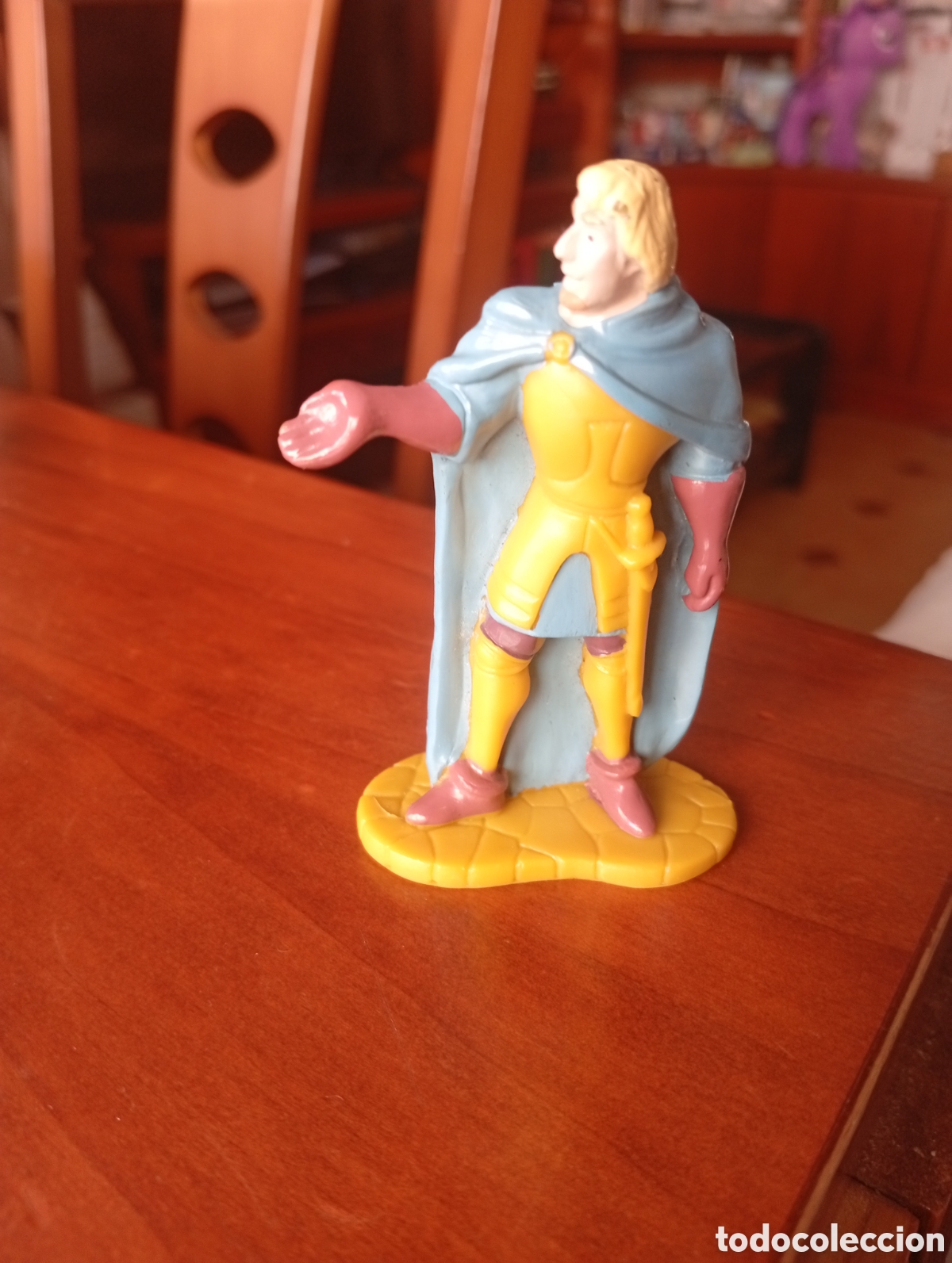Figuras de goma y PVC: MU&Ntilde;ECO FIGURA PVC JOROBADO DE NOTRE DAME PHOEBUS FEBO PROMOCIONAL CEREALES KELLOGG&acute;S DISNEY