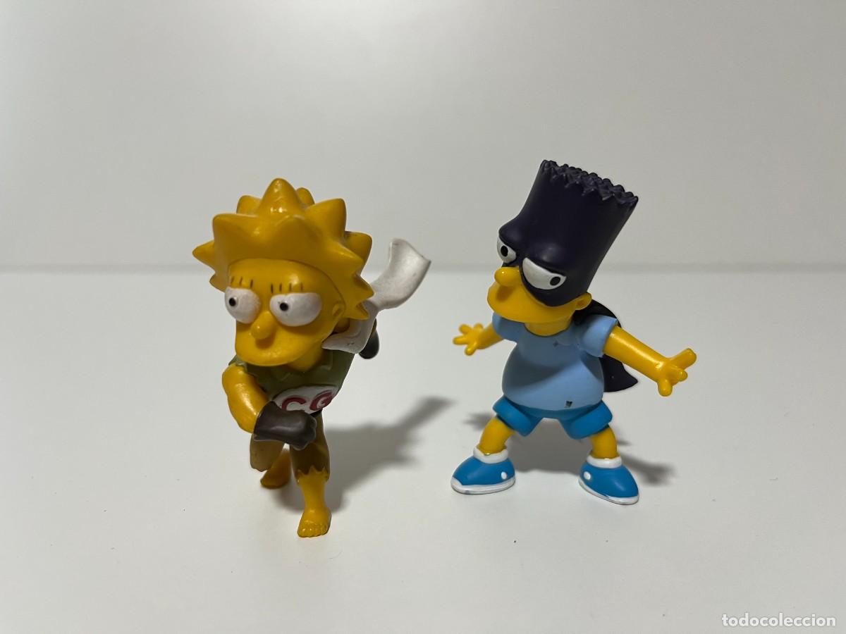 Figuras de goma y PVC: Juguete Lisa y Bart Simpsons #135