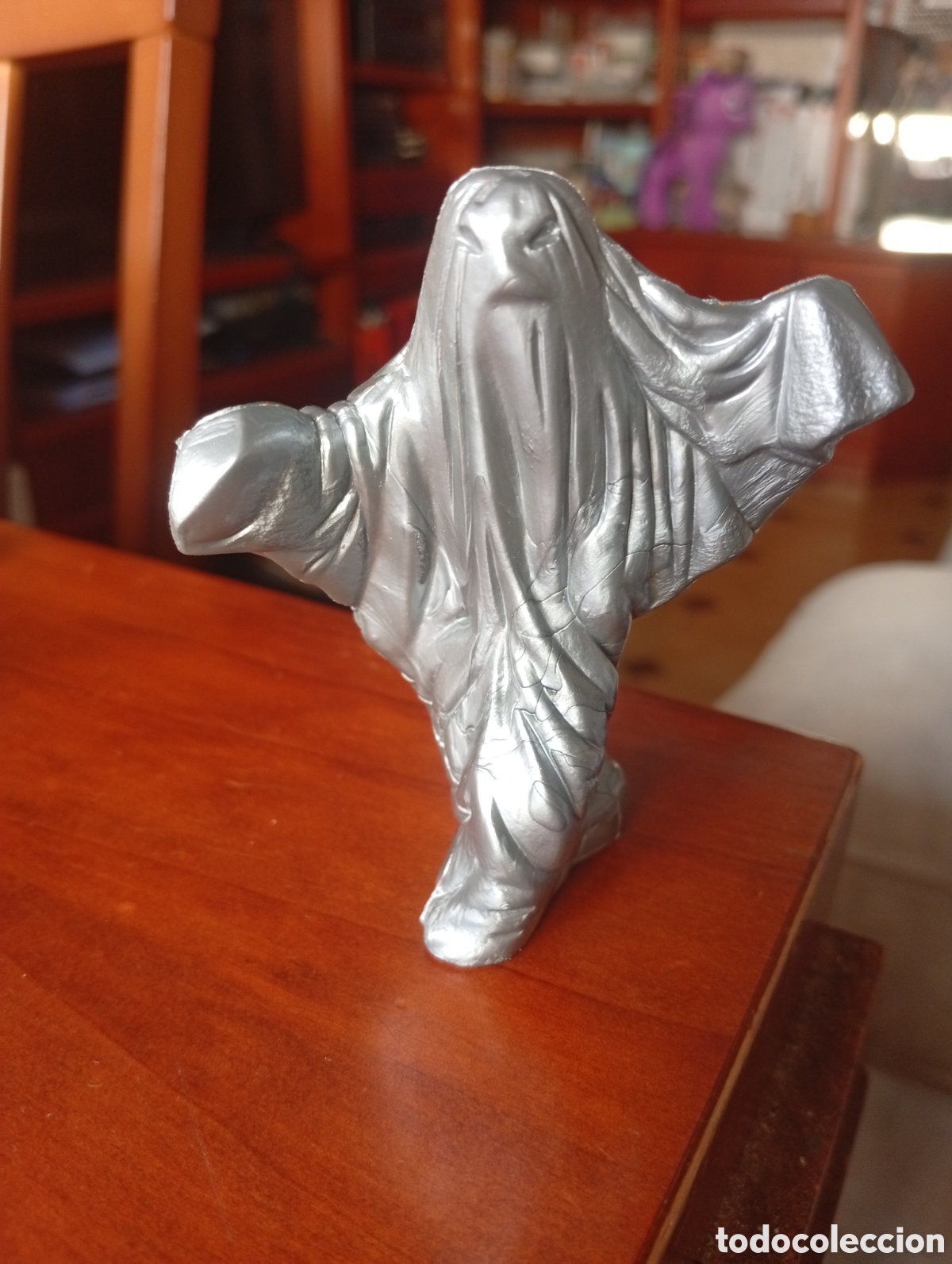 Figuras de goma y PVC: MU&Ntilde;ECO FIGURA PVC SUPER MONSTRUOS MONOCOLOR FANTASMA GRIS YOLANDA 1992