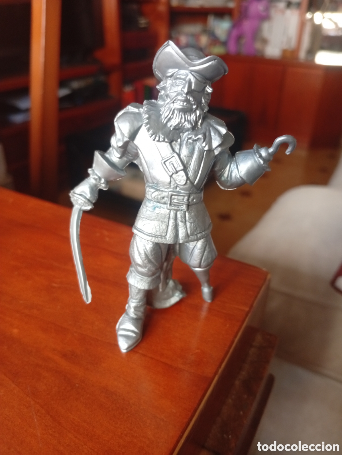 Figuras de goma y PVC: MU&Ntilde;ECO FIGURA PVC SUPER MONSTRUOS MONOCOLOR PIRATA GRIS YOLANDA 1992
