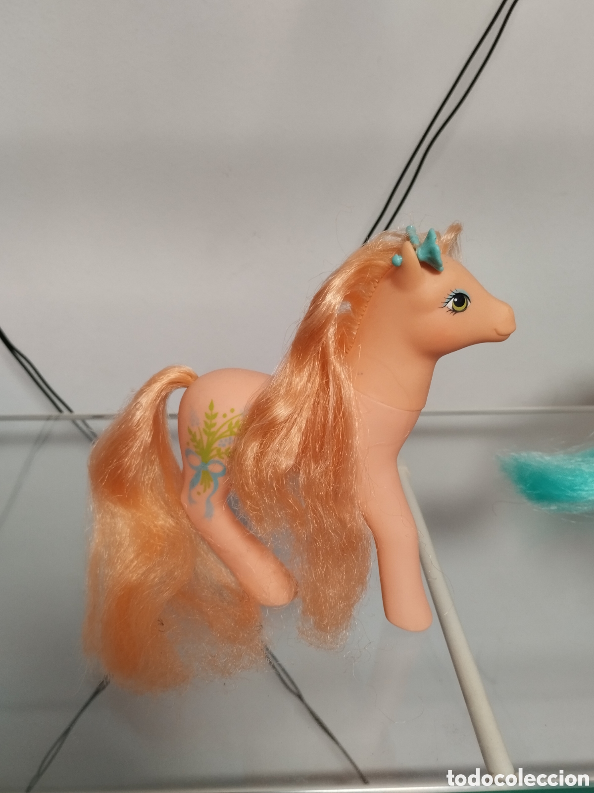 Figuras de goma y PVC: Pony vintage Wild flower