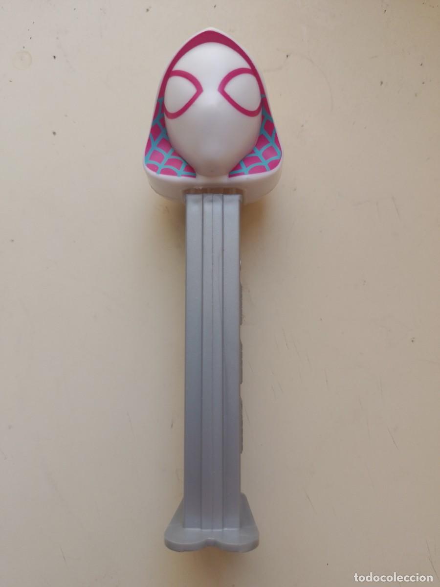 Figuras de goma y PVC dispensador PEZ: DISPENSADOR PEZ SPIDER GHOST