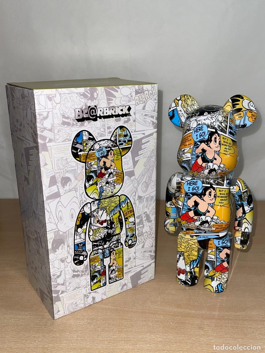 Rubber and PVC Figures: Figura Bearbrick Astro Boy 400% 28 cm. comic Manga action figure con caja Medicom Toy