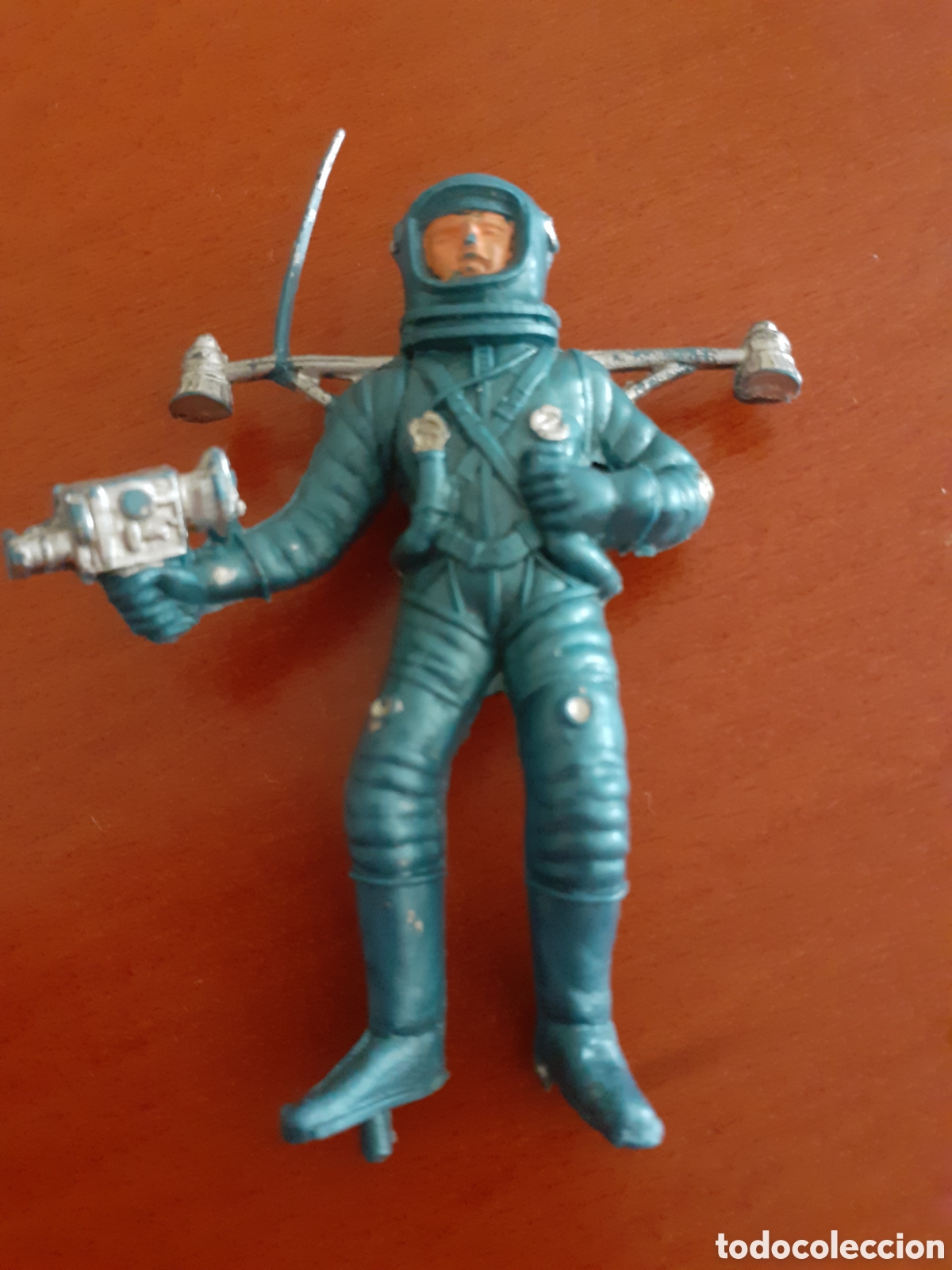 Figuras de goma y PVC: FIGURA ASTRONAUTA ESPACIO LUNAR APOLO JECSAN ,PECH,REAMSA