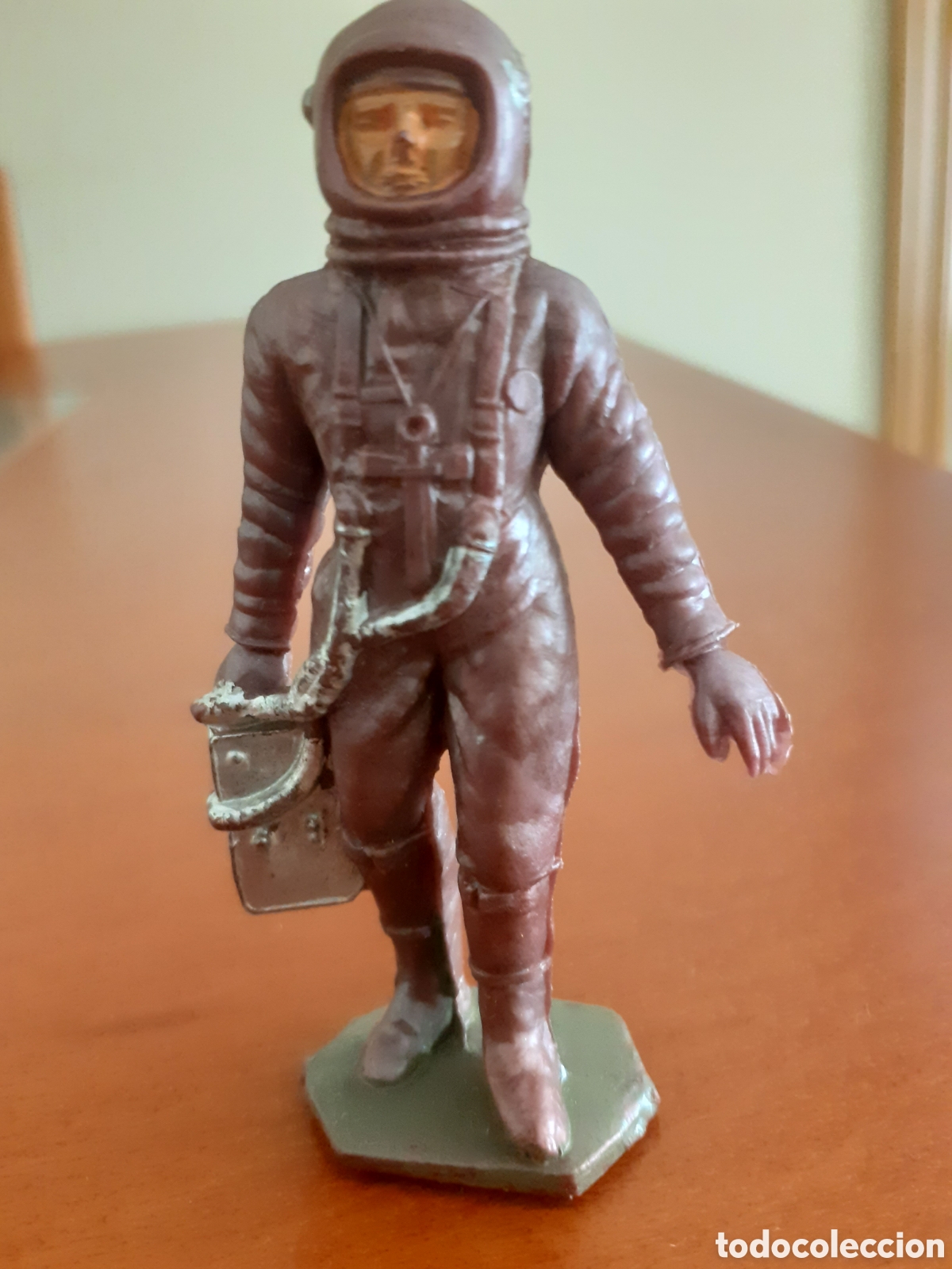 Figuras de goma y PVC: FIGURA ASTRONAUTA ESPACIO LUNAR APOLO JECSAN,REAMSA,PECH
