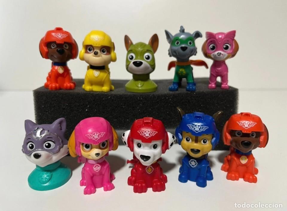 Figuras de goma y PVC: Juguete Patrulla Canina x 10 #149