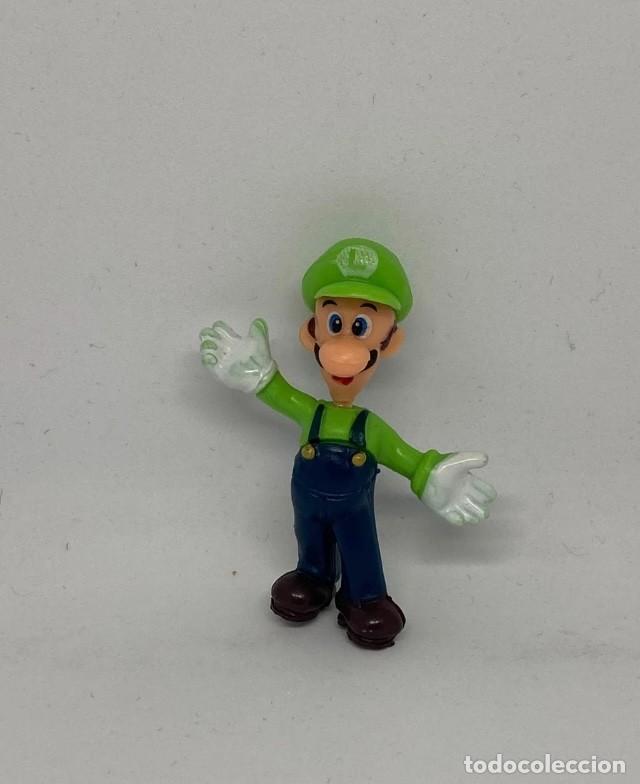 Figuras de goma y PVC: Juguete Luigi - Mario Bros 5cm. #154