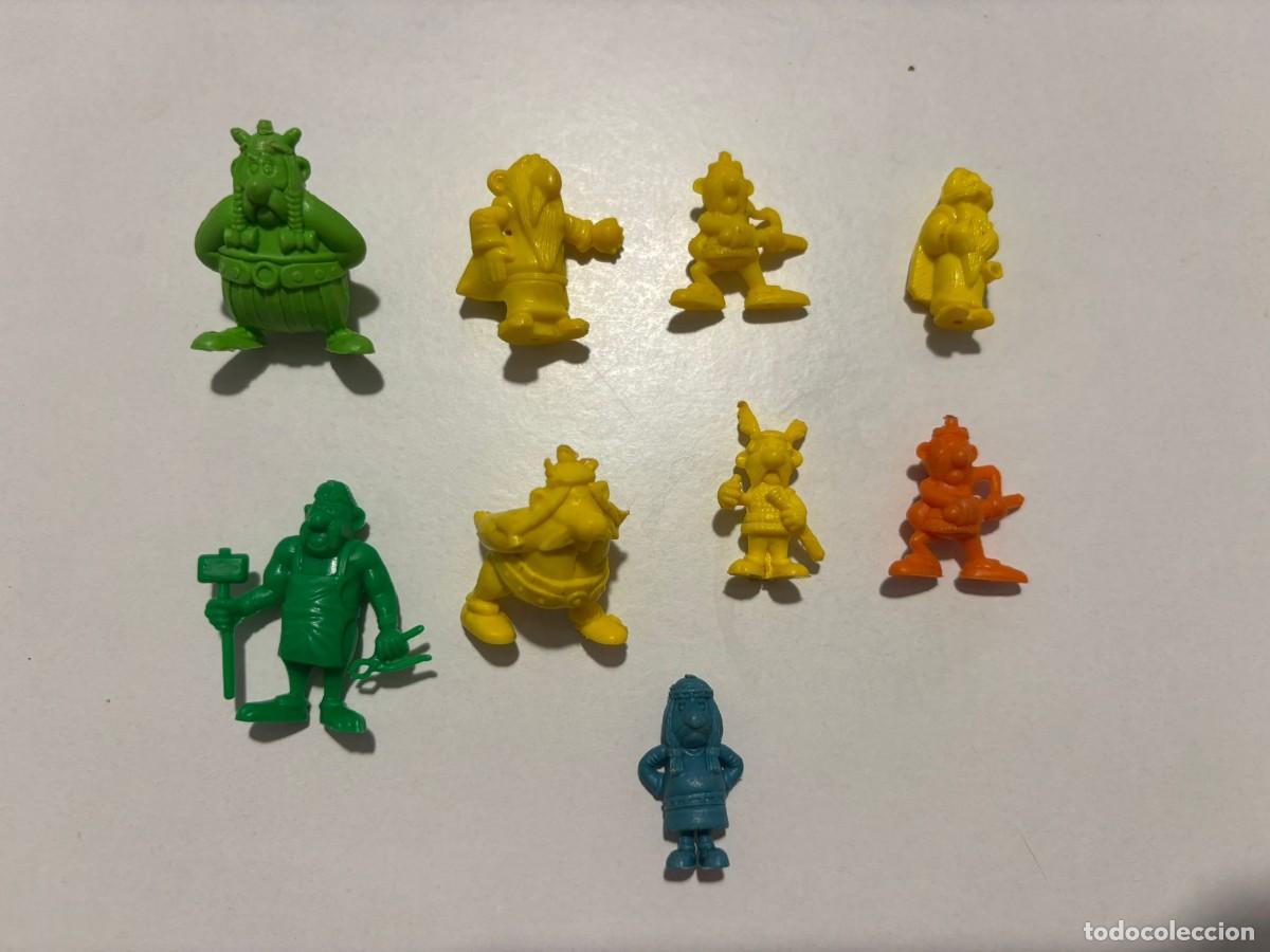 Figuras de goma y PVC: 9 FIGURAS DUNKIN PREMIUM, PERSONAJES DE ASTERIX
