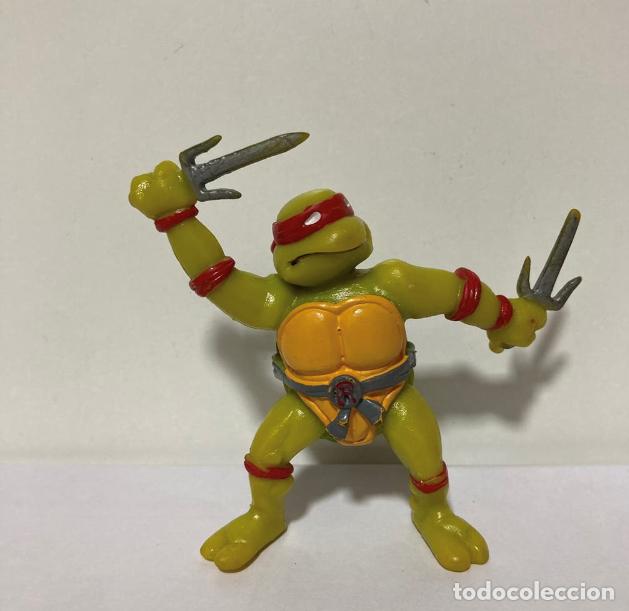 Figuras de goma y PVC: Juguete Tortuga Ninja 1988, 7cm. #159