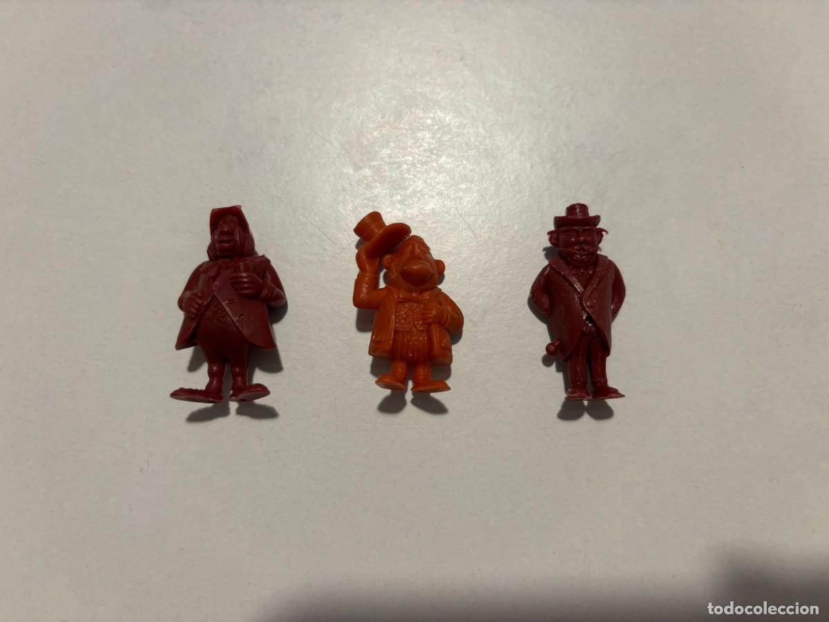Figuras de goma y PVC: 3 FIGURAS DUNKIN PREMIUM, PERSONAJES DE LUCKY LUKE.