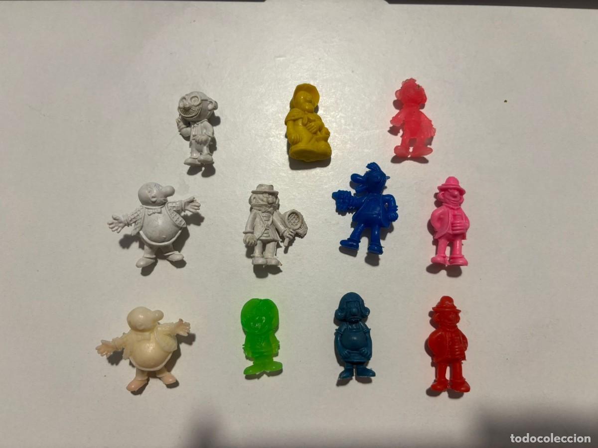 Figuras de goma y PVC: 11 FIGURAS DUNKIN PREMIUM, PERSONAJES DE COMICS BRUGUERA.