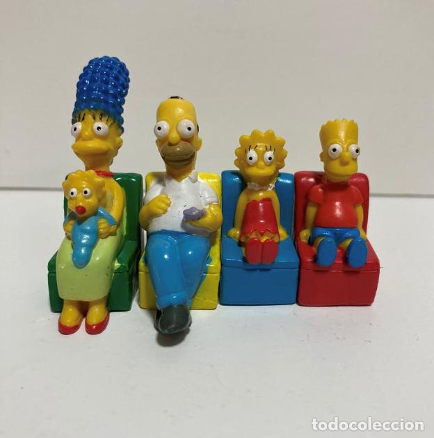 Figuras de goma y PVC: Juguete Familia Simpsons 4cm. #180 (2)