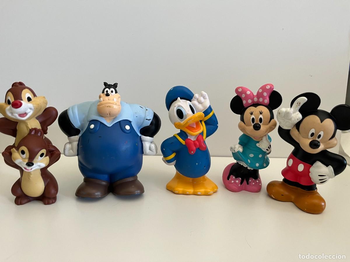 Figuras de goma y PVC: Juguete Disney Mu&ntilde;ecos x 5 para el ba&ntilde;o #199