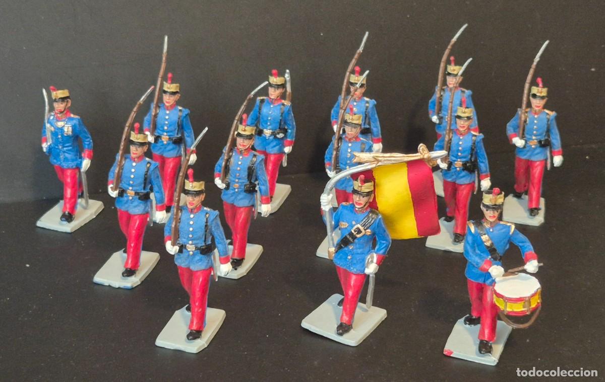 Figuras de goma y PVC: SOLDIS REAMSA GOMARSA LOTE INFANTER&Iacute;A DEL REY COMPLETO