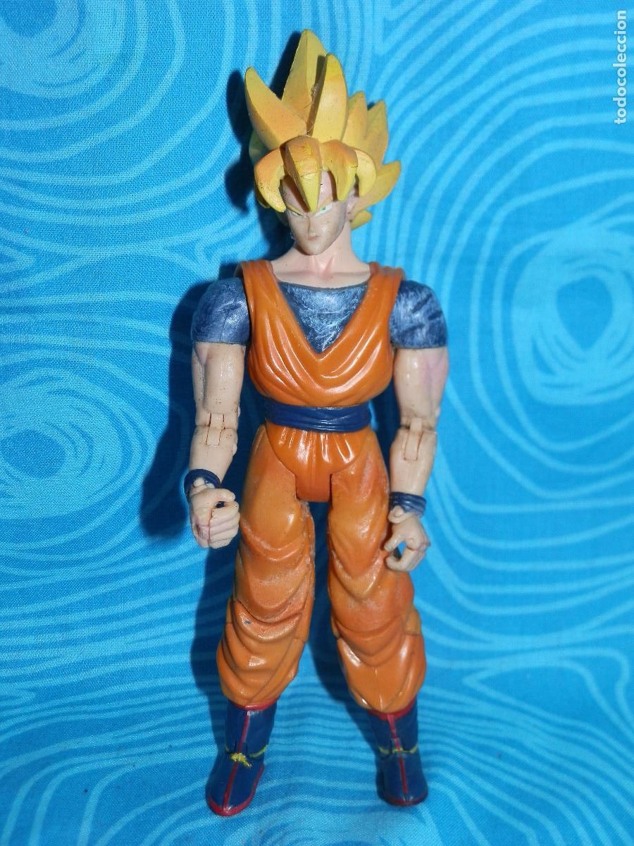 Figuras de Borracha e PVC: DRAGON BALL, SON GOKU SUPER SAIYAN ARTICULADO