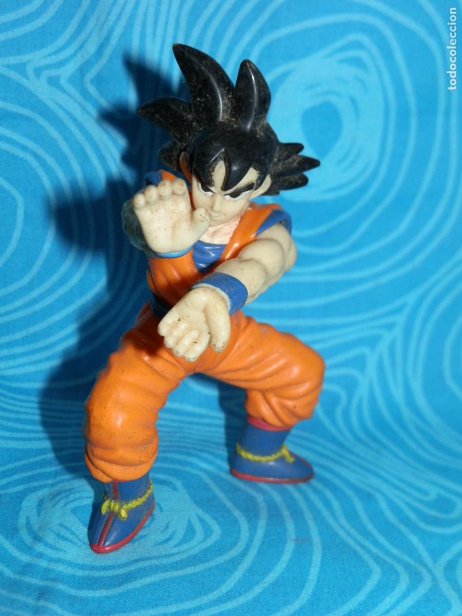 Figurines en Caoutchouc et PVC: DRAGON BALL, SON GOKU ATAQUE KAMEHAMEHA, 1989