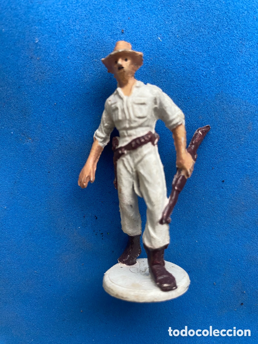 Figuras de goma y PVC: Cazador explorador safari gama