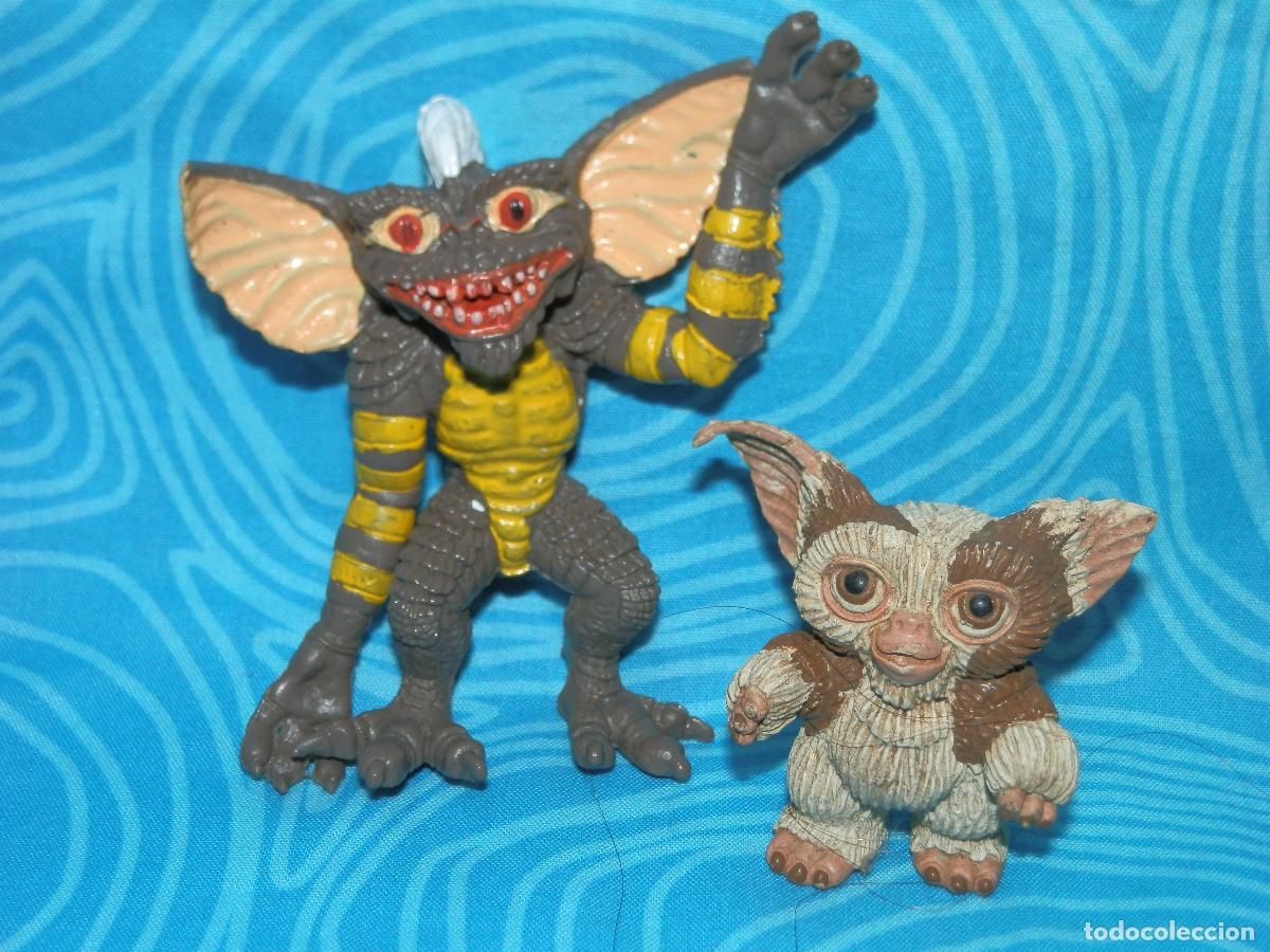 Figuras de goma y PVC: STRIPE Y GIZMO FIGURAS DE LOS GREMLINS EN GOMA A&Ntilde;OS 80