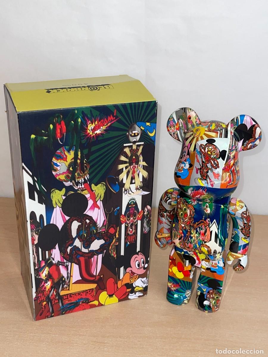 Figuras de goma y PVC: Figura Bearbrick Mickey Mouse 400% 28cm Medicom Toy con caja Disney figure