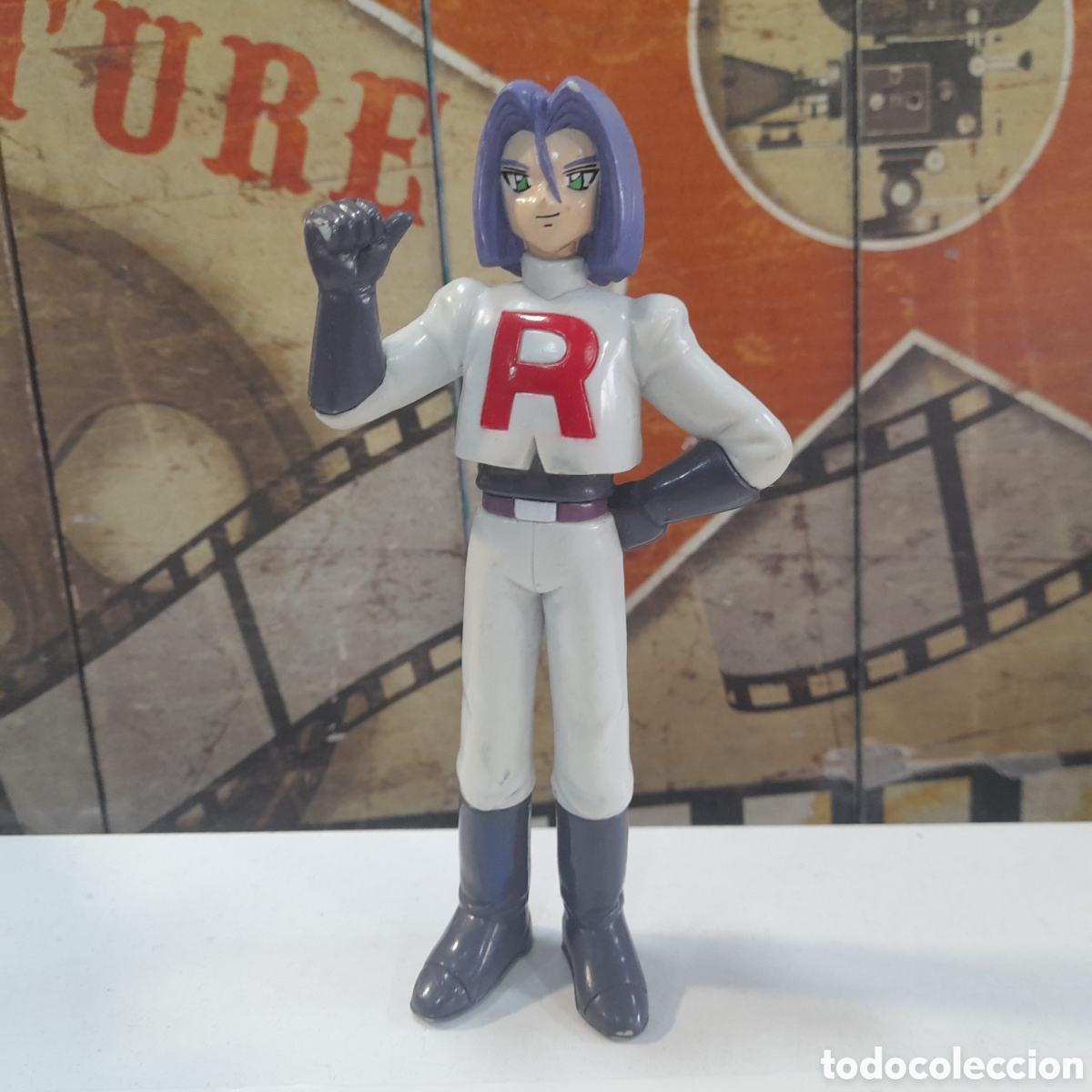 Figuras de goma y PVC: Figura Pokemon: James Rocket