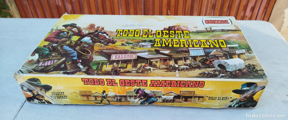 Figuras de goma y PVC: CAJA REF. 171 , TODO EL OESTE AMERICANO DE COMANSI - Foto 2
