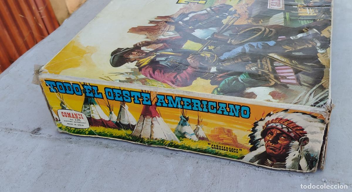 Figuras de goma y PVC: CAJA REF. 171 , TODO EL OESTE AMERICANO DE COMANSI - Foto 3