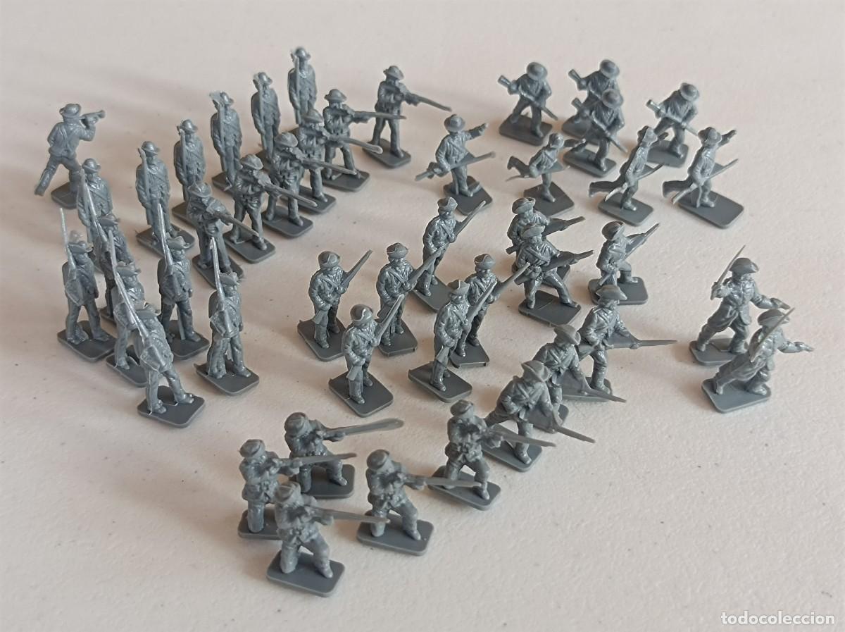 Figuras de goma y PVC: FIGURITAS SIMILARES MONTAPLEX CONFEDERADOS GUERRA CIVIL AMERICANA
