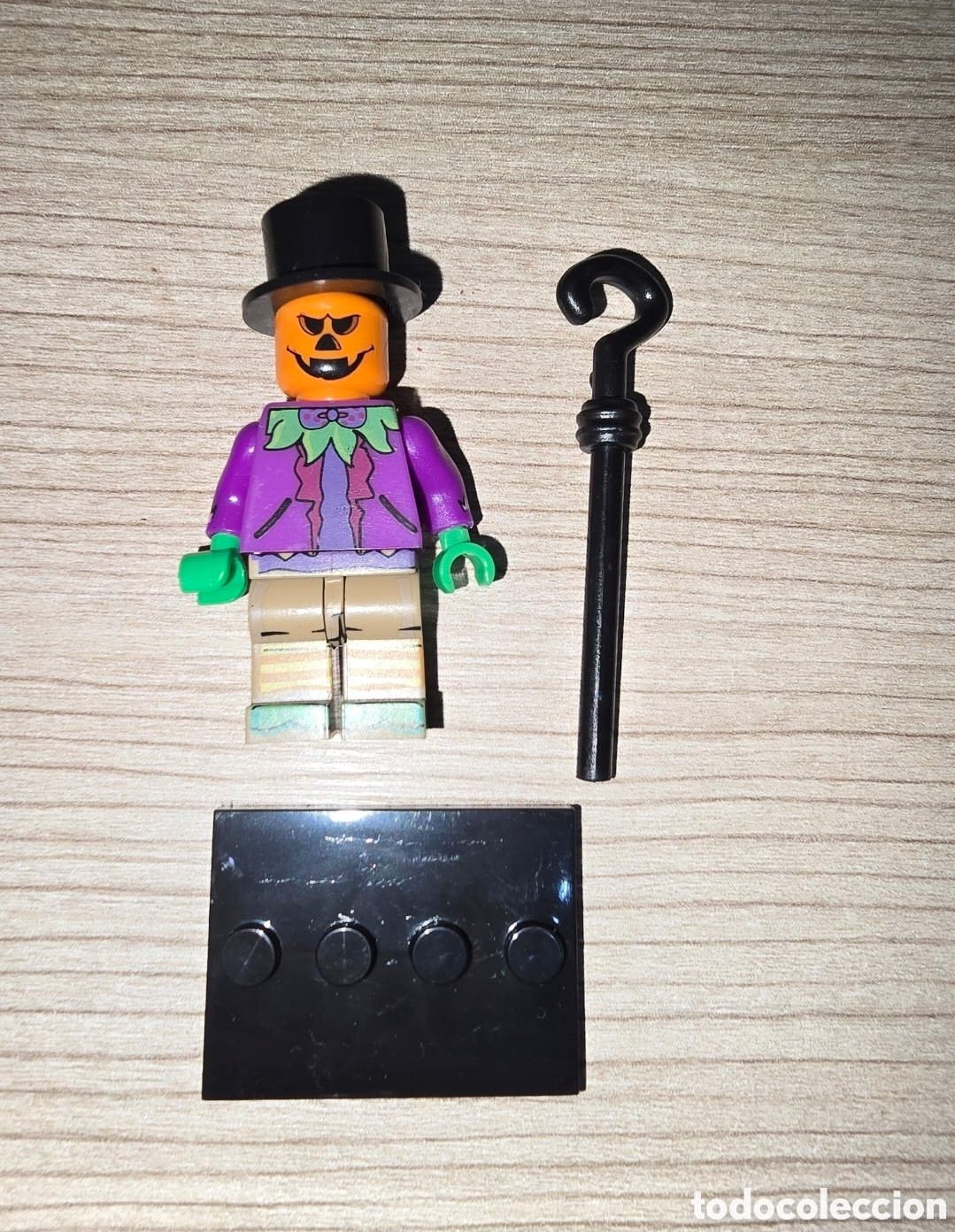 Figuras de goma y PVC: Minifigura compatible con lego se&ntilde;or calabaza Halloween terror monstruos mu&ntilde;eco