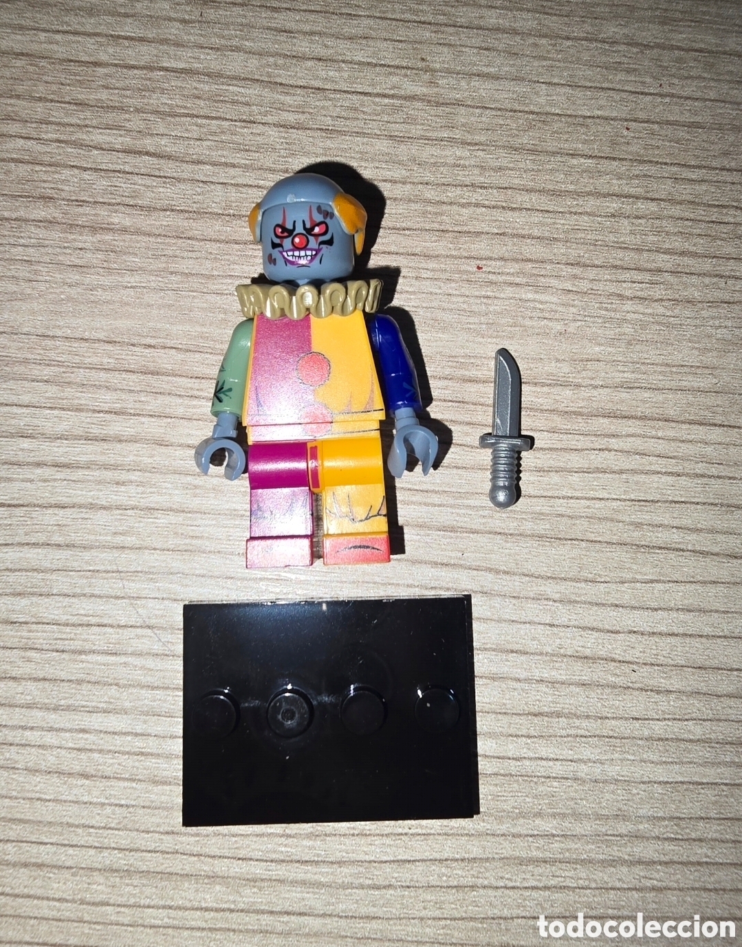 Figuras de goma y PVC: Minifigura compatible con lego payaso asesino Halloween terror monstruos mu&ntilde;eco