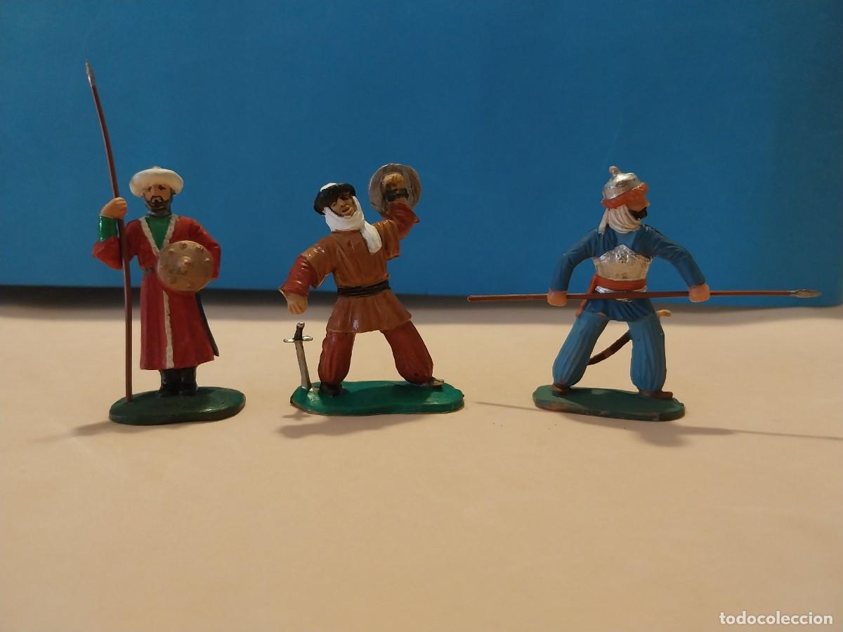 Gummi- und PVC-Figuren: GUERREROS MOROS. EL CID. REAMSA