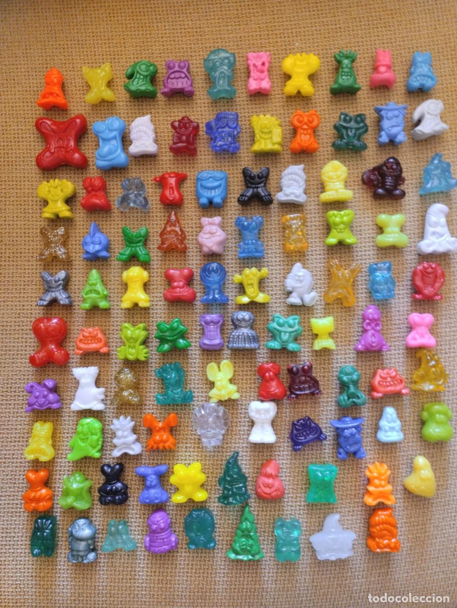 Figuras de goma y PVC: Lote de Gogos antiguos