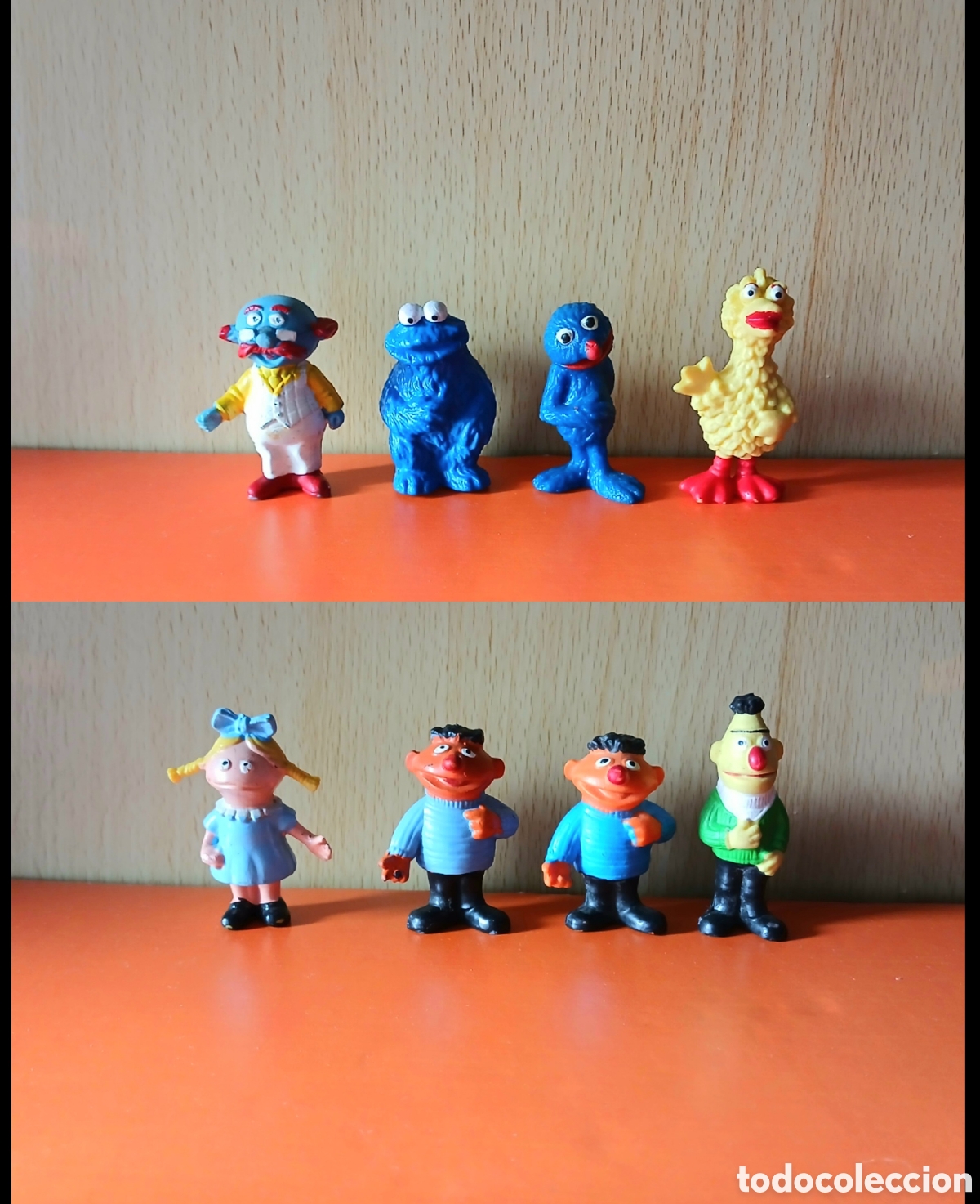 Figurines en Caoutchouc et PVC: Figuras de Barrio Sesamo de Heimo