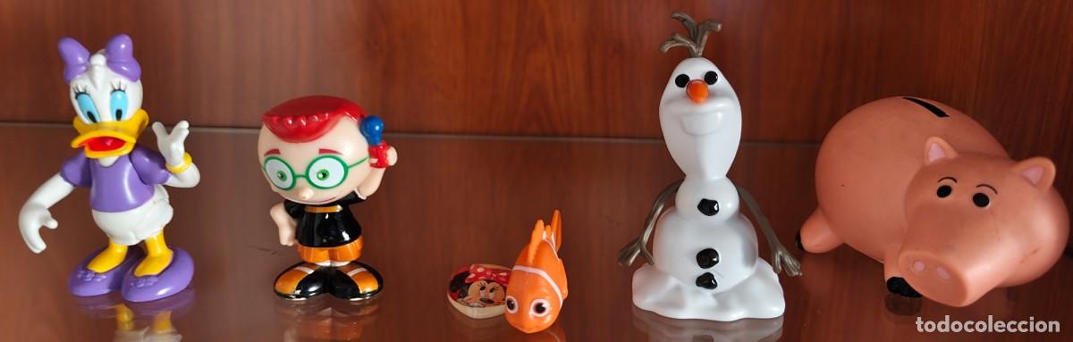 Figuras de goma y PVC: LOTE DE 6 FIGURAS DISNEY &middot; OLAF / HAMM / LEO / DAISY / NEMO / MINNIE
