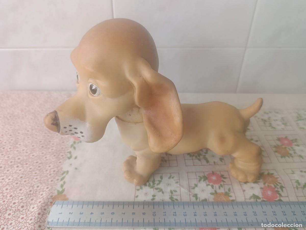 Figuras de goma y PVC: FIGURA DE PVC - PERRO BASSET - CHIFLE - CHIFLO - PIRATA - BOOTLEG - ( )