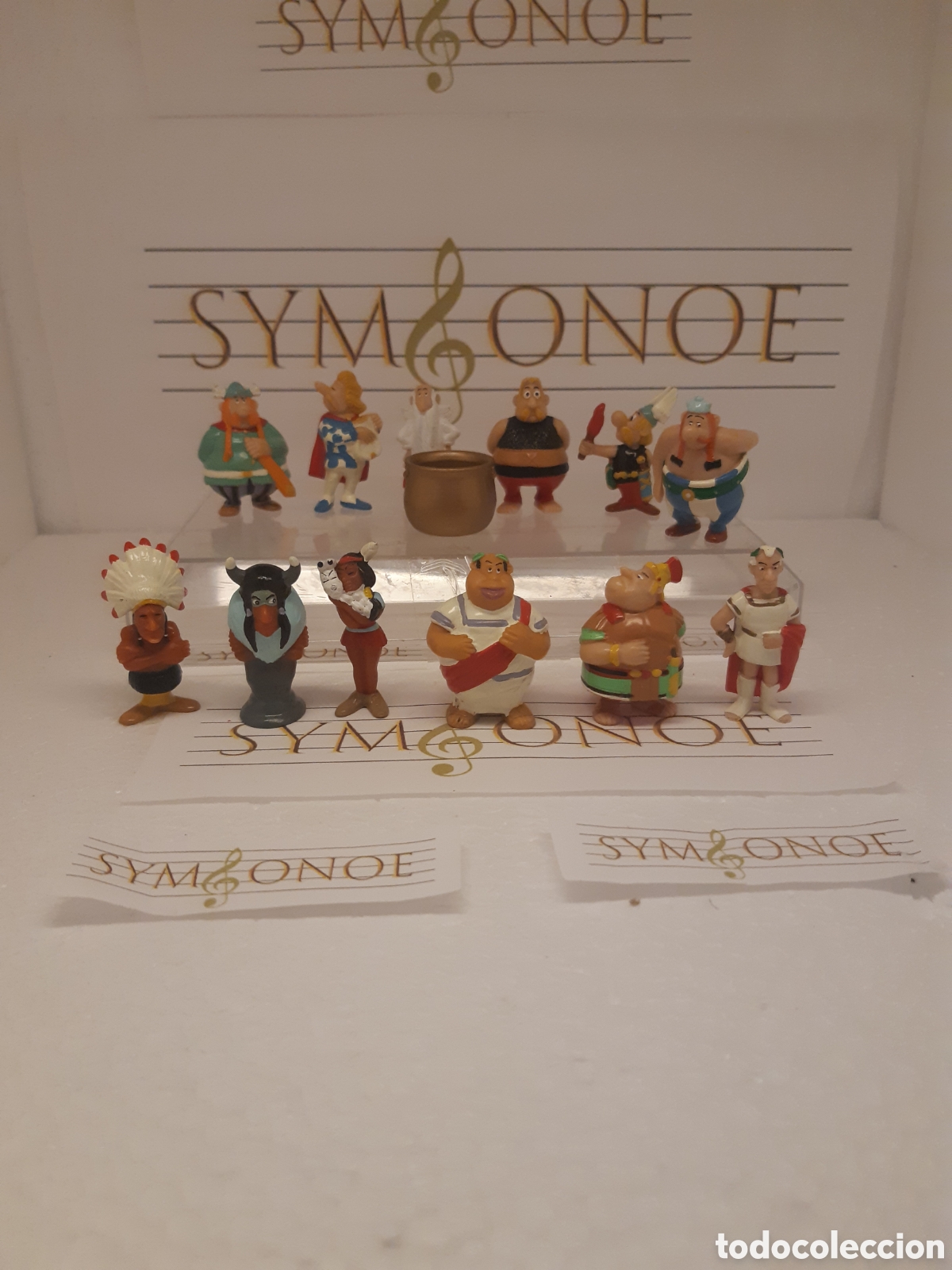 Figurines en Caoutchouc et PVC: Asterix en Am&eacute;rica Kinder Sorpresa Romanos obelix