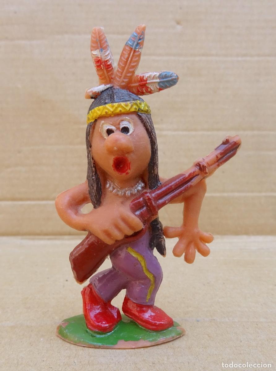 Figuras de goma y PVC: JECSAN BOYBIS INDIO FIGURA 1