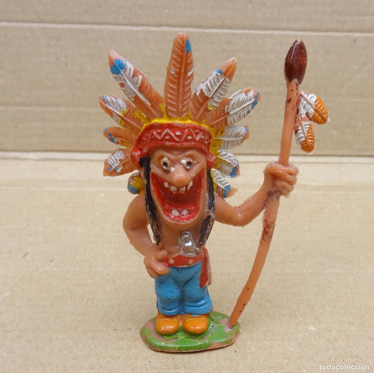 Figuras de goma y PVC: JECSAN BOYBIS INDIO FIGURA 2