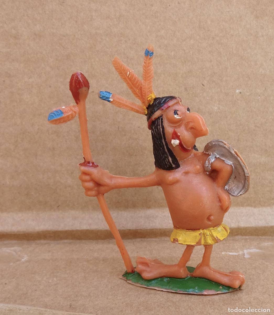 Figuras de goma y PVC: JECSAN BOYBIS INDIO FIGURA 3