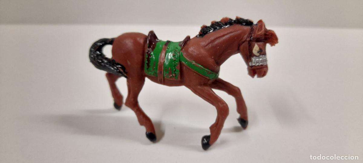 Figuras de goma y PVC: CABALLO PARA GUERRERO HUNO . JECSAN . HORDAS GUERRERAS . ORIGINAL A&Ntilde;OS 60