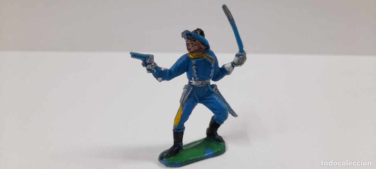 Figuras de goma y PVC: OFICIAL FEDERAL - YANKEE . REALIZADO POR COMANSI . PRIMERA EPOCA . ORIGINAL A&Ntilde;OS 60